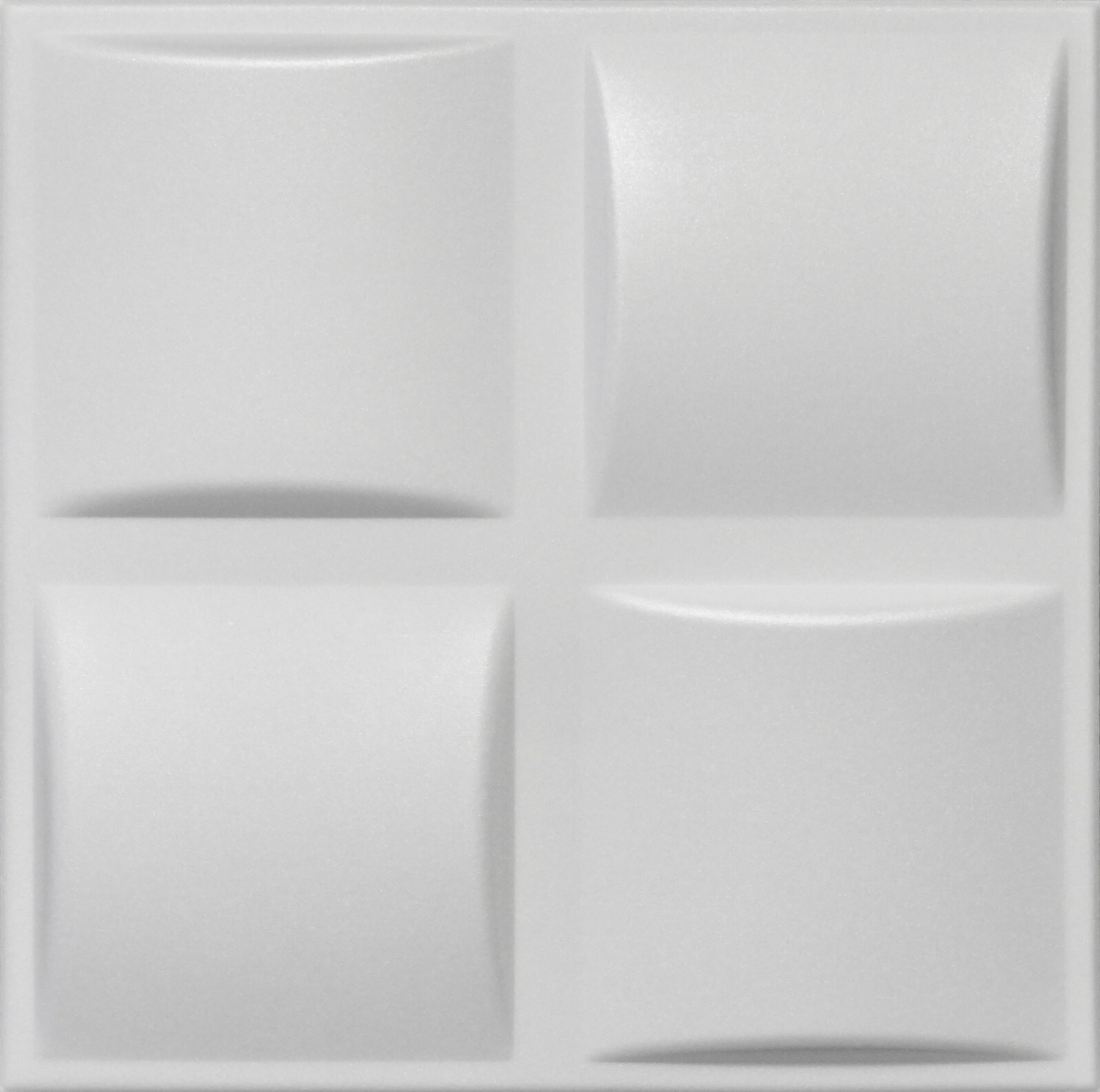 DIY 3D Styrofoam Ceiling Tiles High Density HD White – PILLOW – Pack of 16
