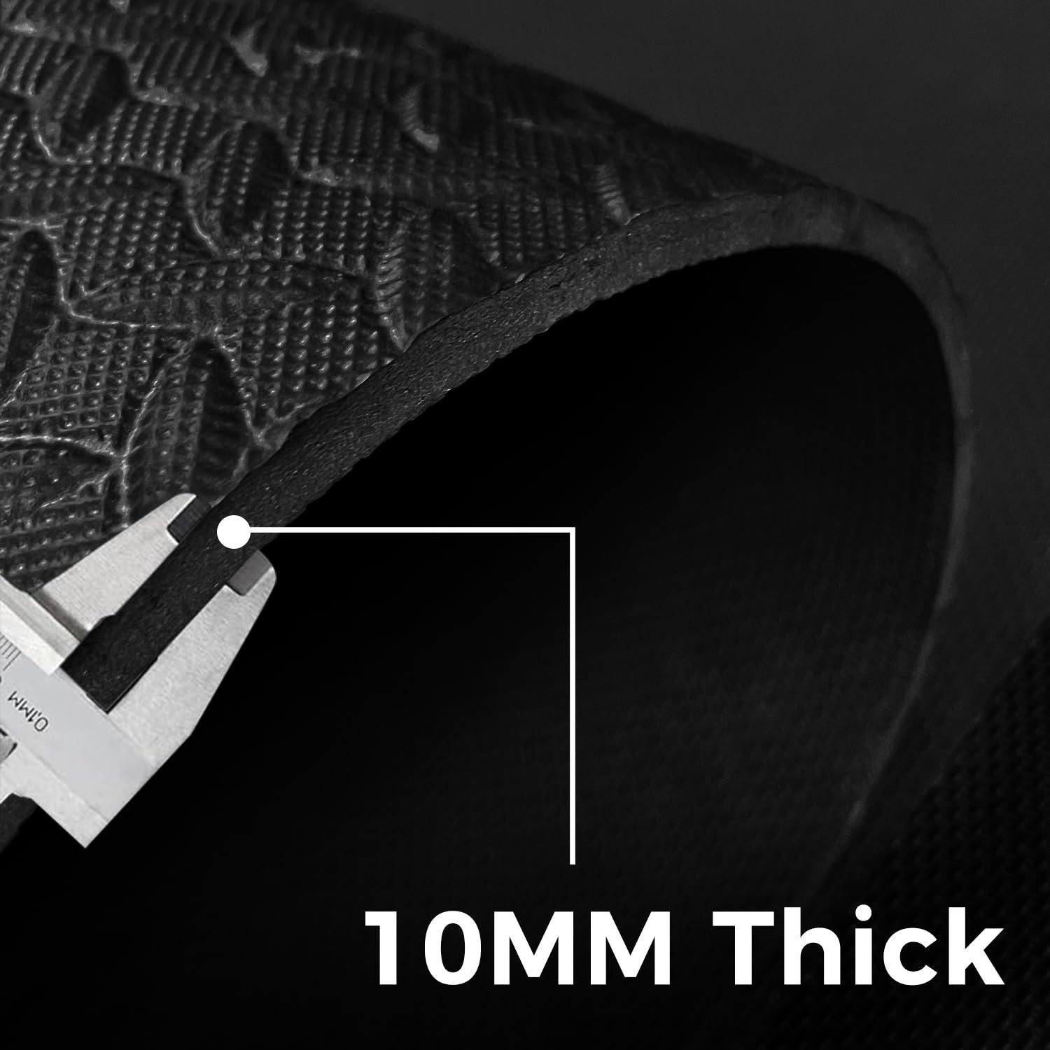 4x6ft Gym Floor Mat 10mm Thick – Large TPE/NPE Foam Workout Mat for Home Gym,…
