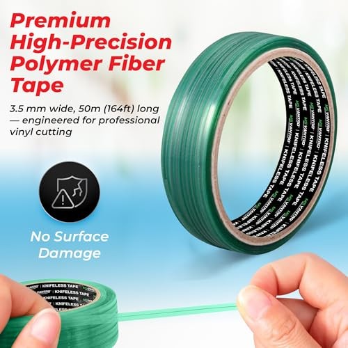 Premium Knifeless Design Line Tape 50m (164ft) Vinyl Wrap Cutting 50m 164ft