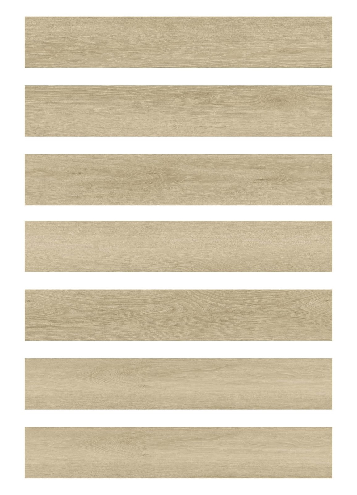 FloorPops FPW6158 Light Oak 36×6-in Peel & Stick Wood Planks 7 Pack