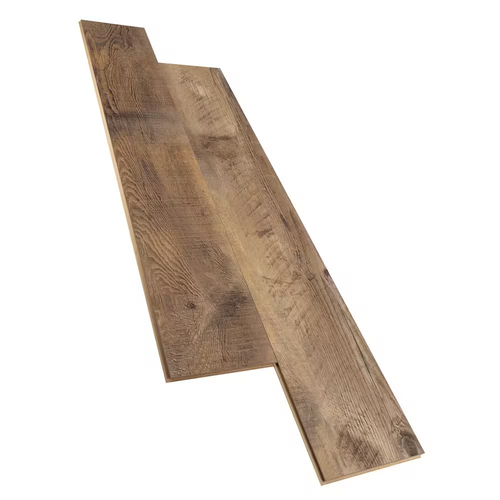 Rebel Trail Pine Rustic Brown 10 Mm T X 8 In. W Waterproof Laminate Wood Floorin
