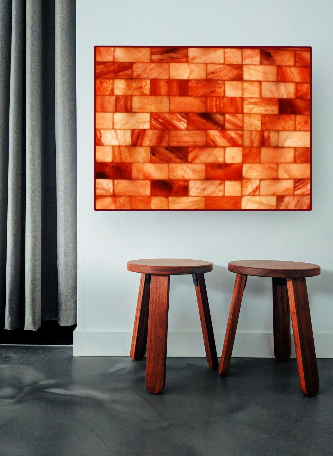 Himalayan Salt Bricks | Salt Tiles 8x4x1 Pack of 500 for Salt Spa Sauna Walls