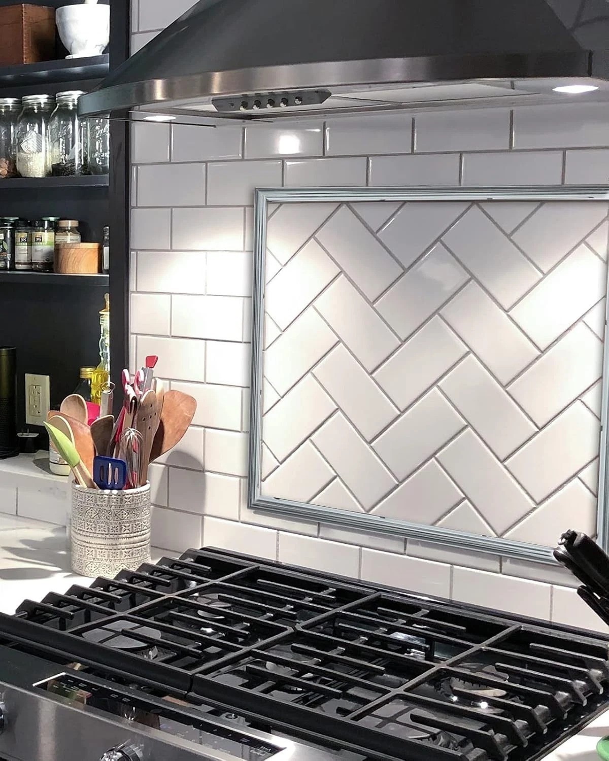 Peel and Stick Backsplash Trim 10 Feet Stainless Steel Easy DIY Installation