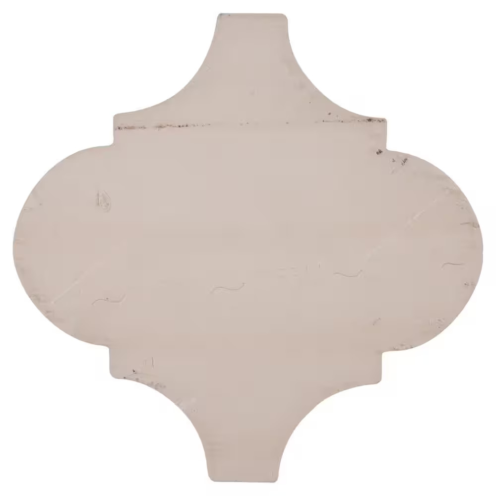 Provenzale Lantern Whiite 7-7/8 In. X 7-7/8 In. Porcelain Floor and Wall Tile (1