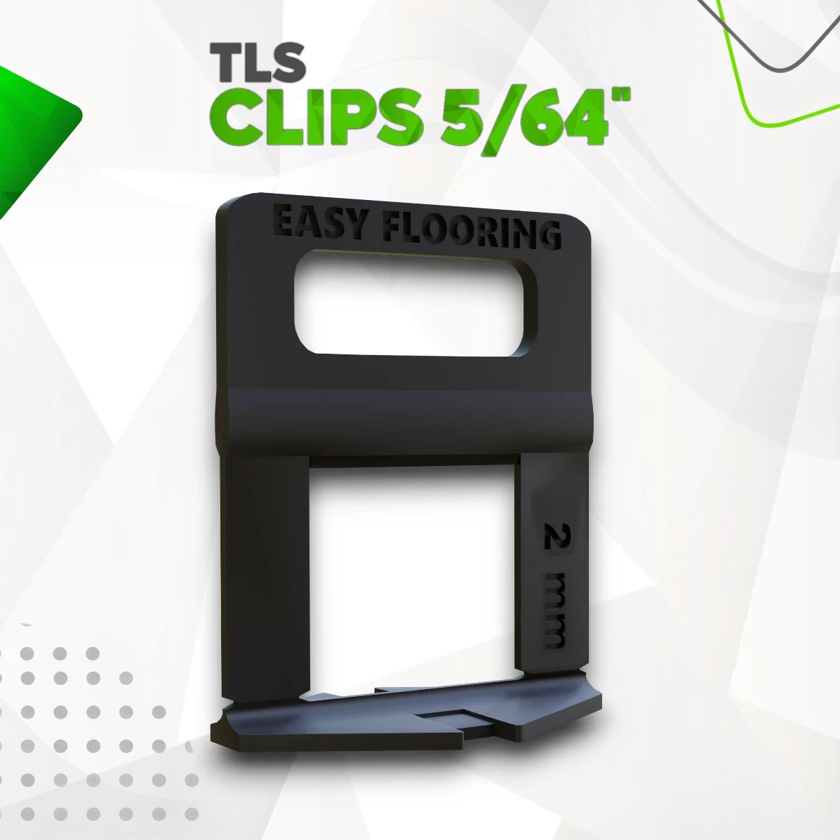 Tile Leveling Clips Standard 5/64″ (2.0 mm) – Standard Profile