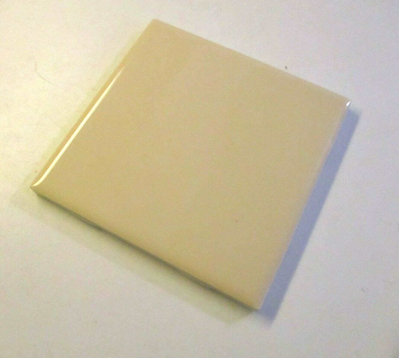 1 Wall Tile AO American Olean 4-1/4″ Ceramic 0024 Bright Gloss Maize Corn Yellow