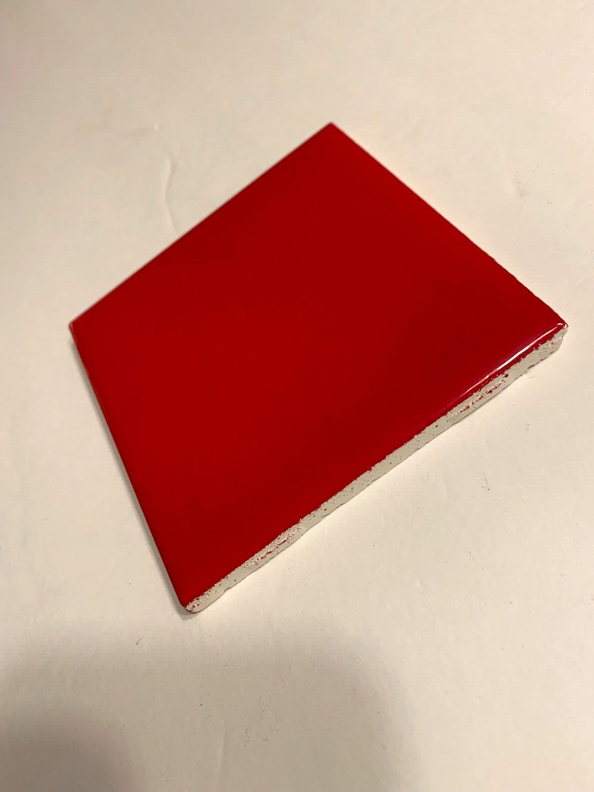 NEW AMERICAN OLEAN 4″ x 4″ CHERRY RED S01 GLOSS * 30 * TILES