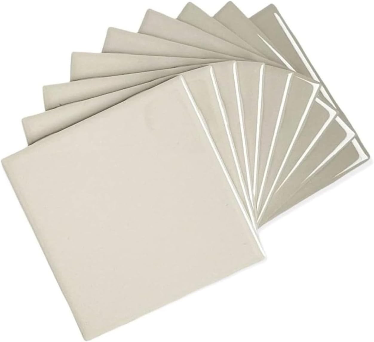4 in Ceramic Tile Gloss 4 1/4″ Box of 10 Pieces Bathroom Wall & Kitchen