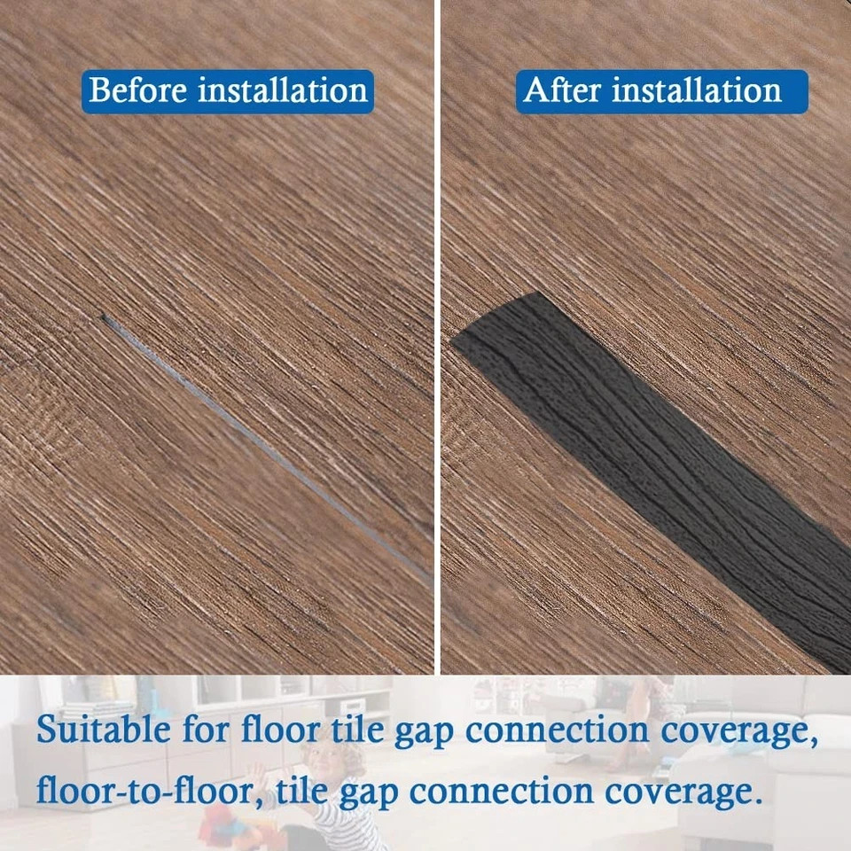 Floor Transition Strip Self Adhesive Floor Cover Strips Laminate 2″ Wide Vinyl