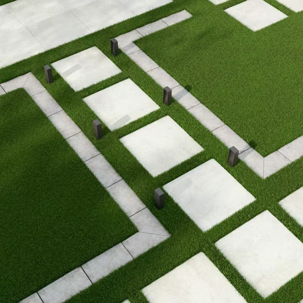 Beton Blanco 2 Cm. X 24 In. X 24 In. Matte Porcelain Stone Look Paver Tile (2 Pi
