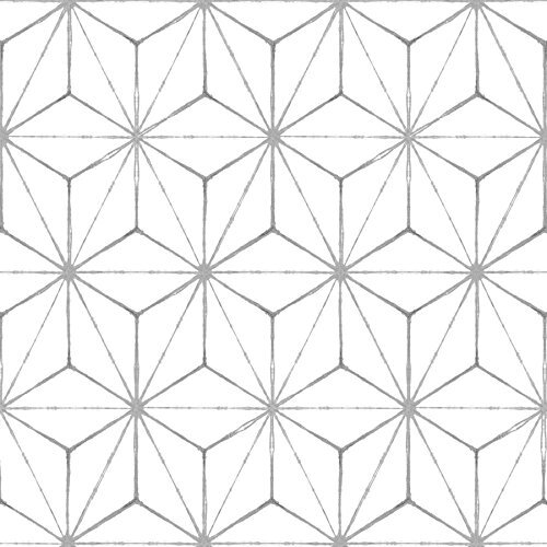 FP2481 Kikko Floor Decal, White/Off-White