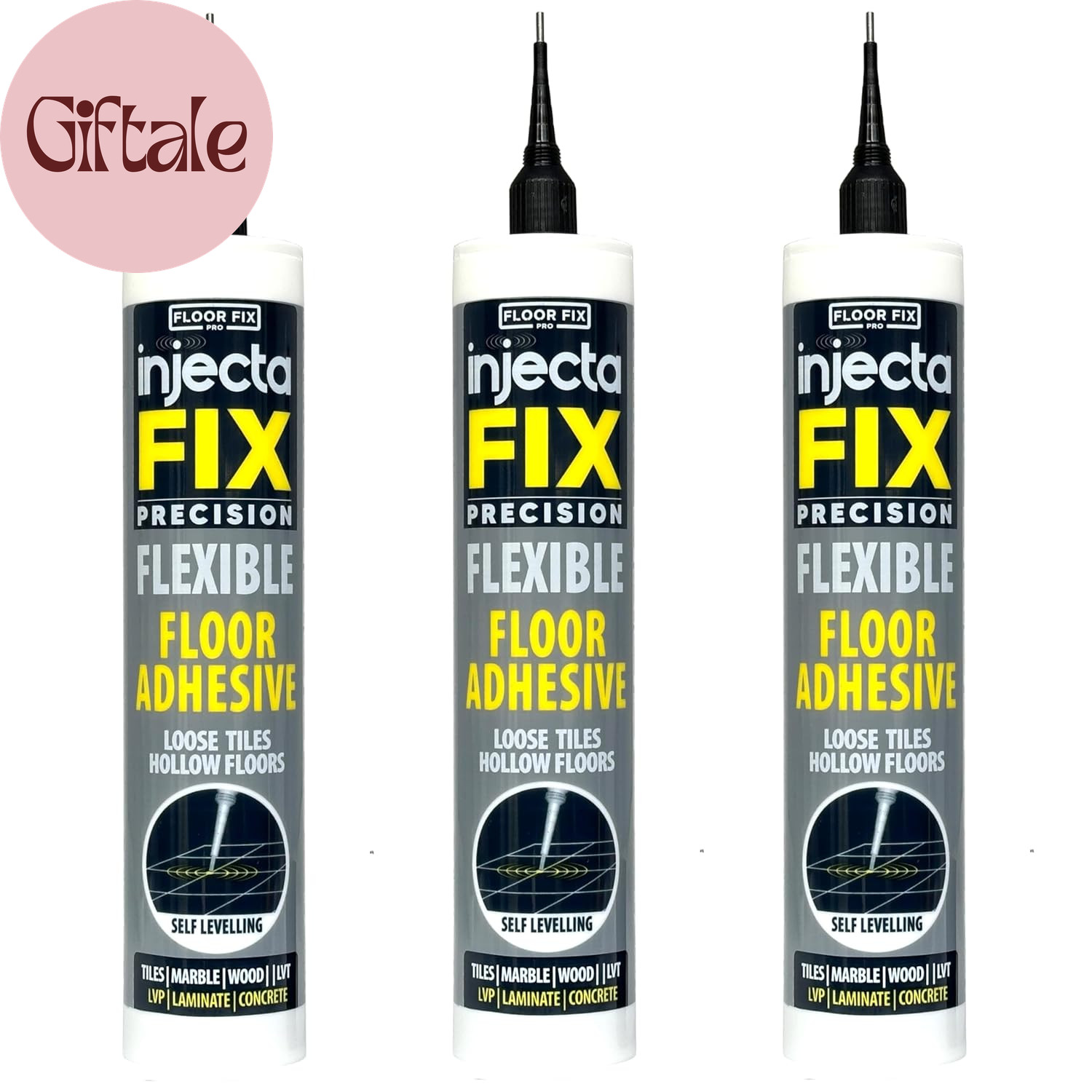 the Original Adhesive – Extra Strength – Fix Loose & Hollow Tiles, Repair Squeak