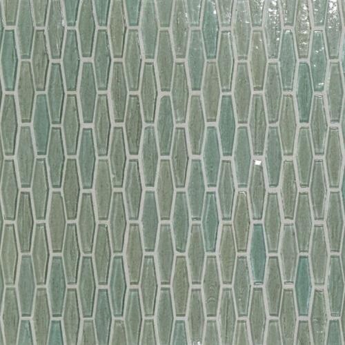 NEW Lunada Bay Mizumi 5/8″x2″ Martini Mosaic Sea Blue Natural 1 BOX:5.20 SQFT