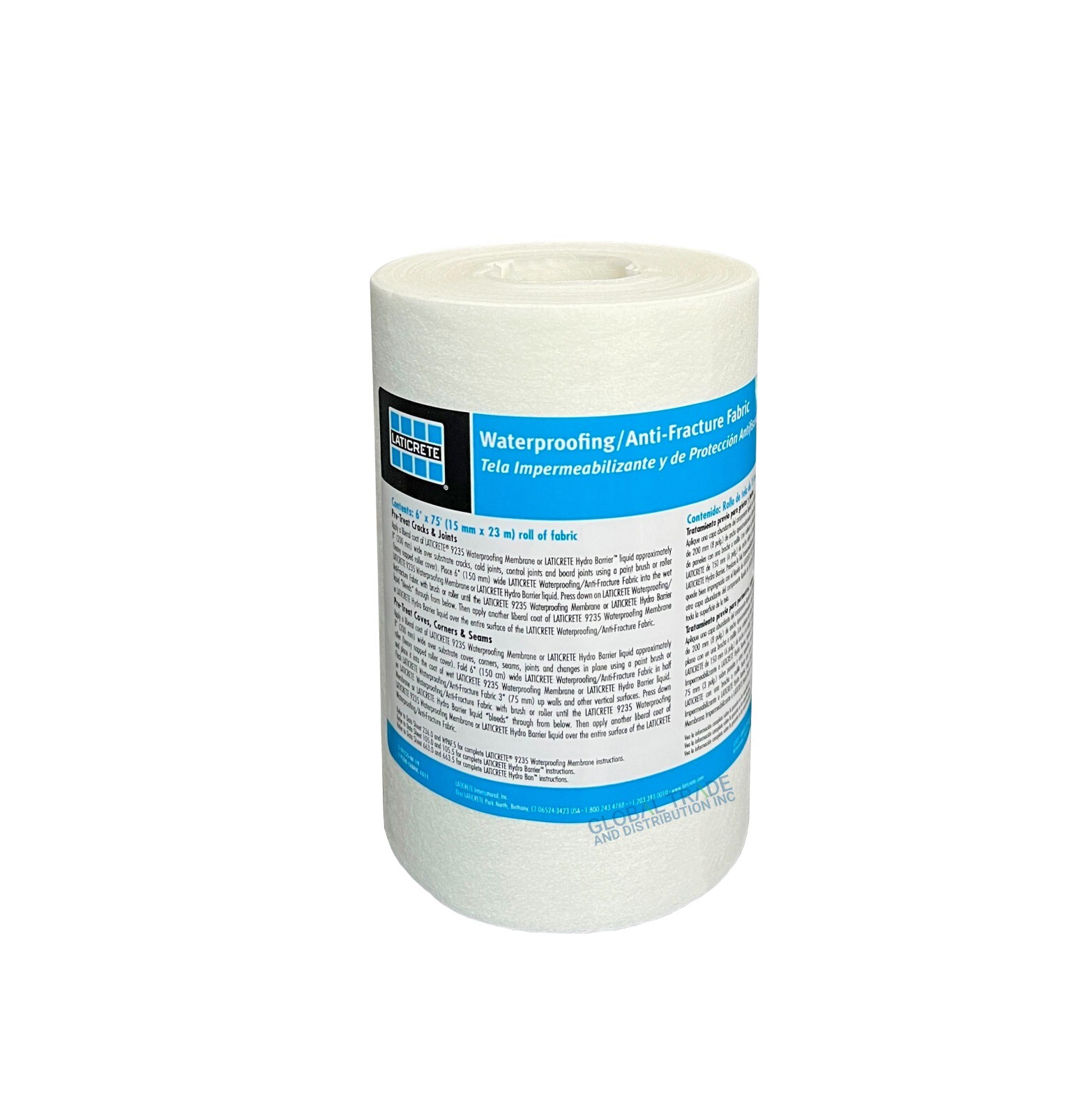 Laticrete Waterproofing Anti-Fracture Fabric Membrane Roll 6×75′ for 9235 Liquid