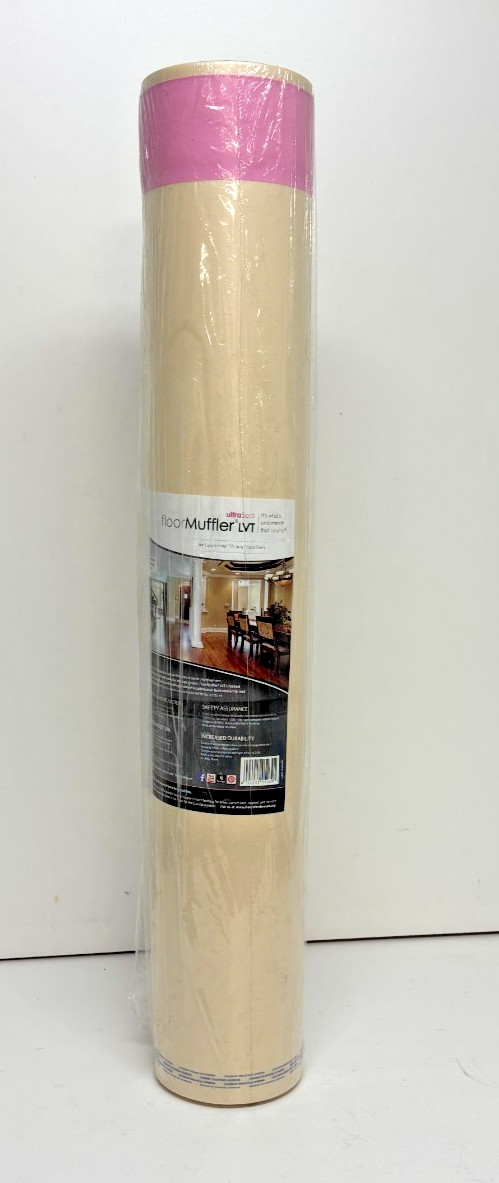 Ultra Seal Floor Muffler LVT 100 Sq Ft Floor Liner Luxury Vinyl/Plank Floors NEW