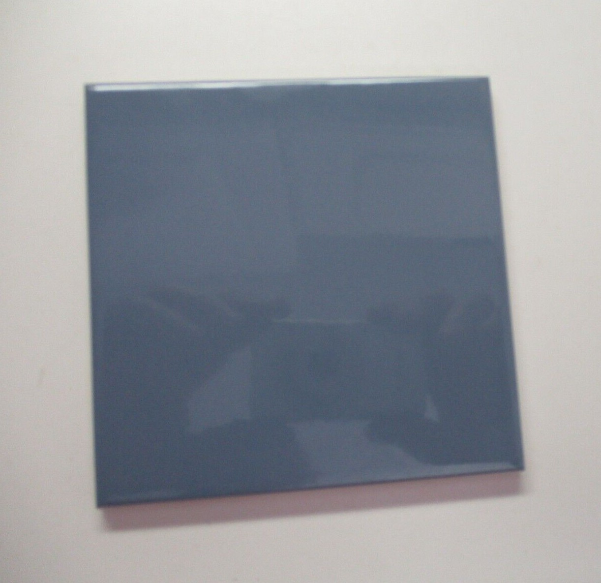 1 Wall Tile US Ceramic 72476482200-4 Gloss Dark Blue Steel 4-1/4″ Sq 2015 Modern