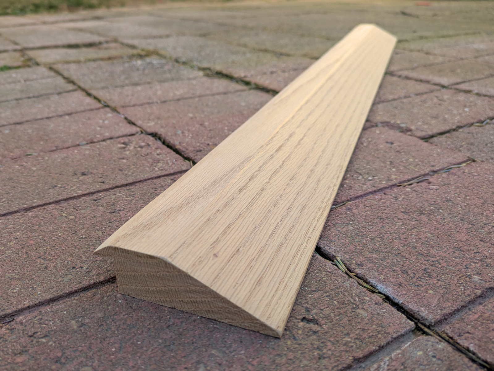 3/4″ Offset Solid Oak Floor Transition | 3/4″ Floor Height Difference | 48″ Long