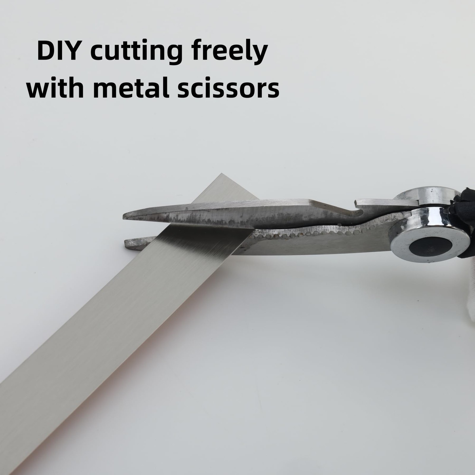 16.4 ft x 0.8 in Brushed Metal Trim Peel and Stick Stainless Steel Wall Molding