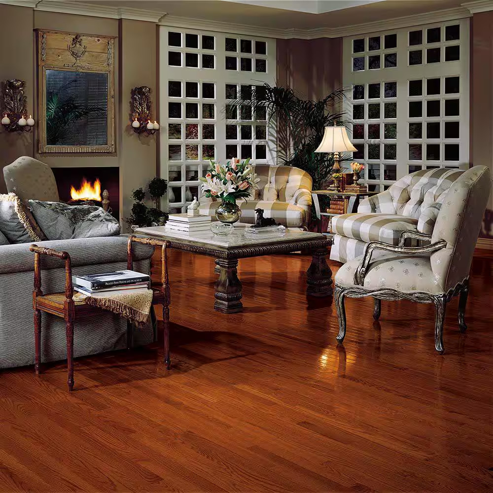 American Originals Ginger Snap White Oak 3/4 In. T X 3-1/4 In. W Smooth Solid Ha