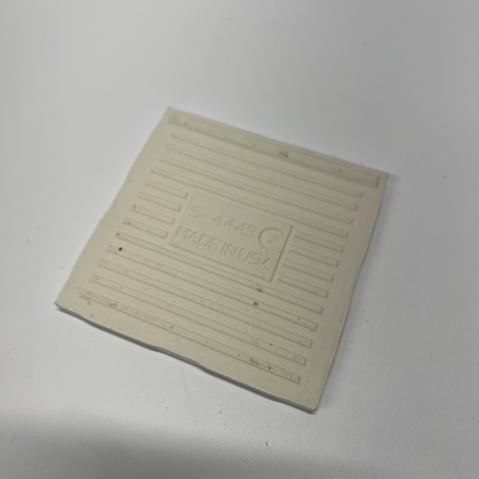 Bright White Ceramic Edge Tile 4 1/4 Vintage FT Mid Century Modern 4×4 Bullnose