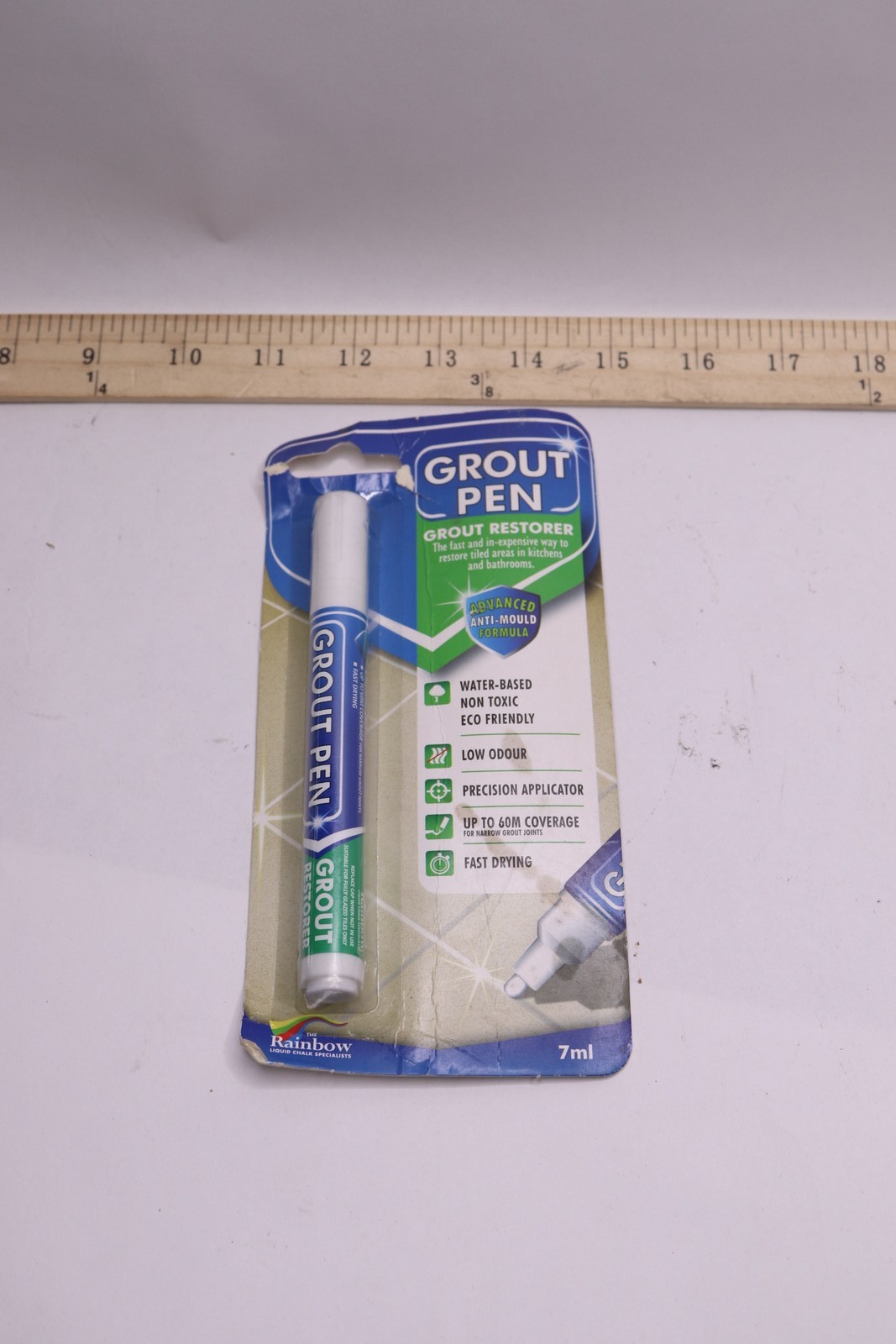 Rainbow Chalk Grout Pen White Tile Paint Marker Waterproof Colorant and Sealer