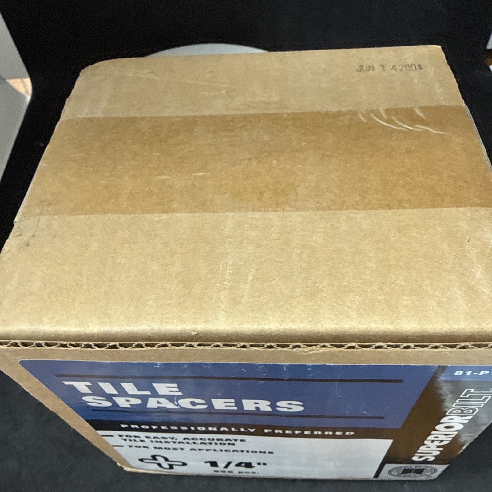 Superior Bilt Tile Spacers 1/4 Inch NEW in Box 550 pieces
