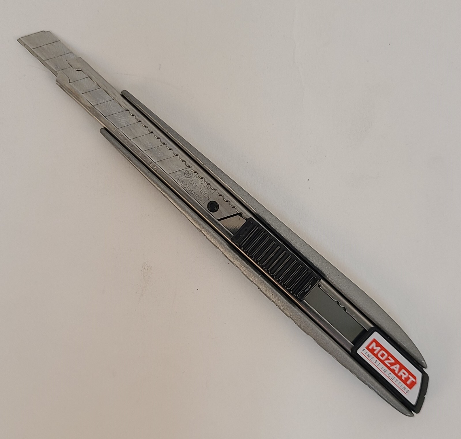 Mozart Solingen Snap Off Blade 9mm SLIM UTILITY KNIFE Razor Box Cutter 4096