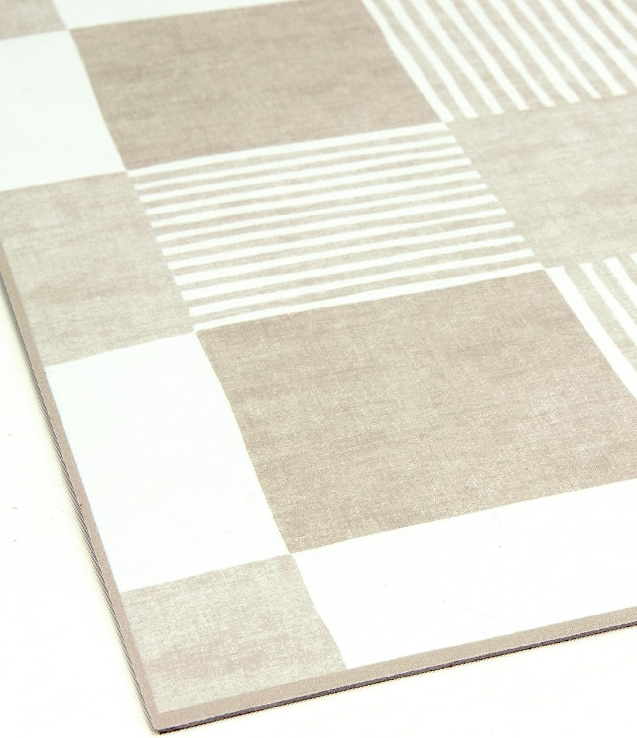 Richmond Peel and Stick Floor Tiles, Beige, Water Resistant, 12 in X