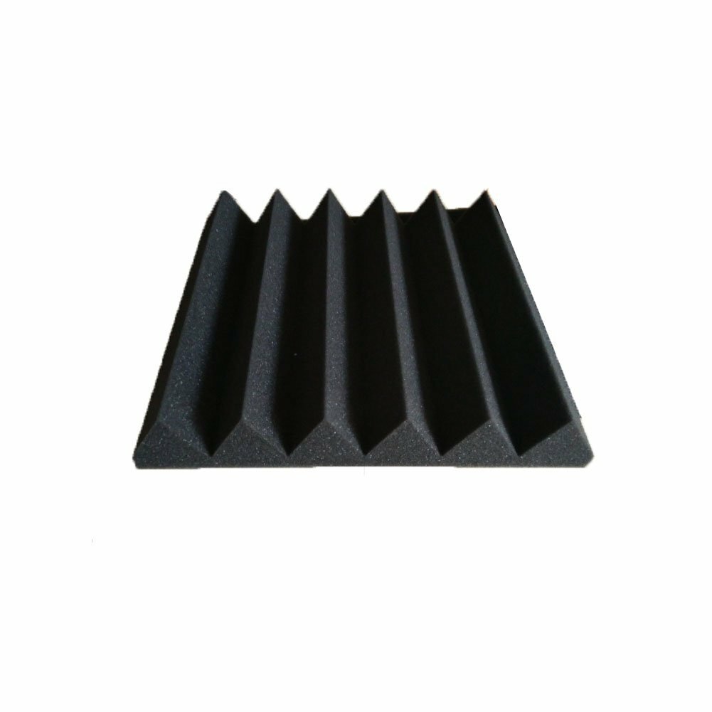 24pk 2″ Wedge Acoustic Foam Tile Panel Soundproof Record Sound Absorbing Various