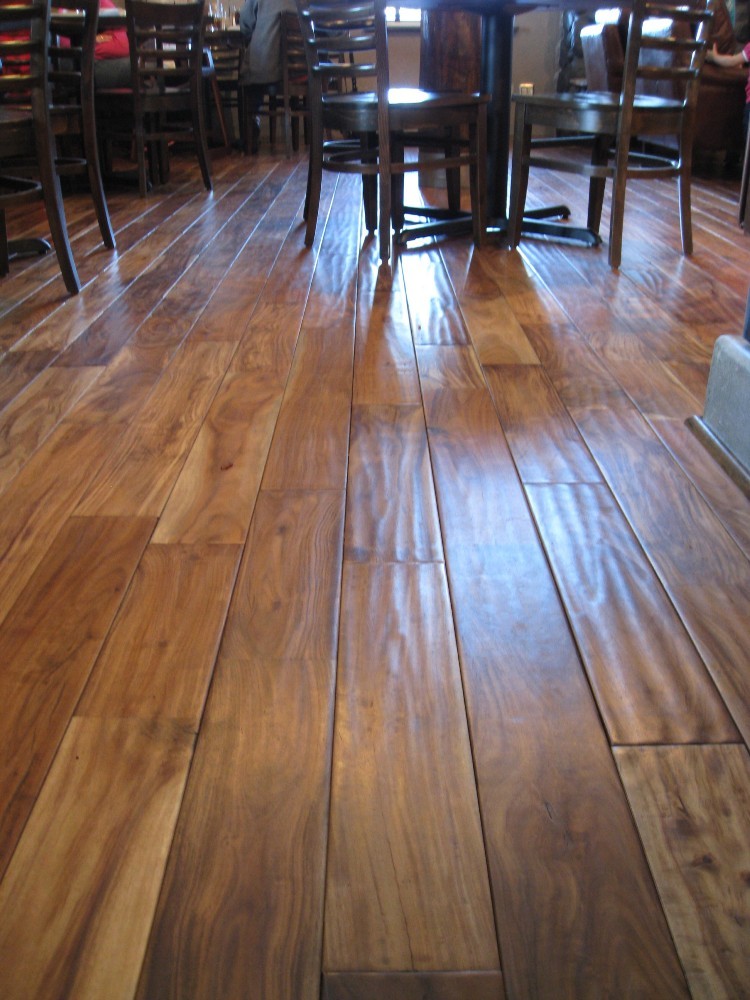 Acacia Walnut Hand Scraped Hardwood Wood Flooring Floor Sample