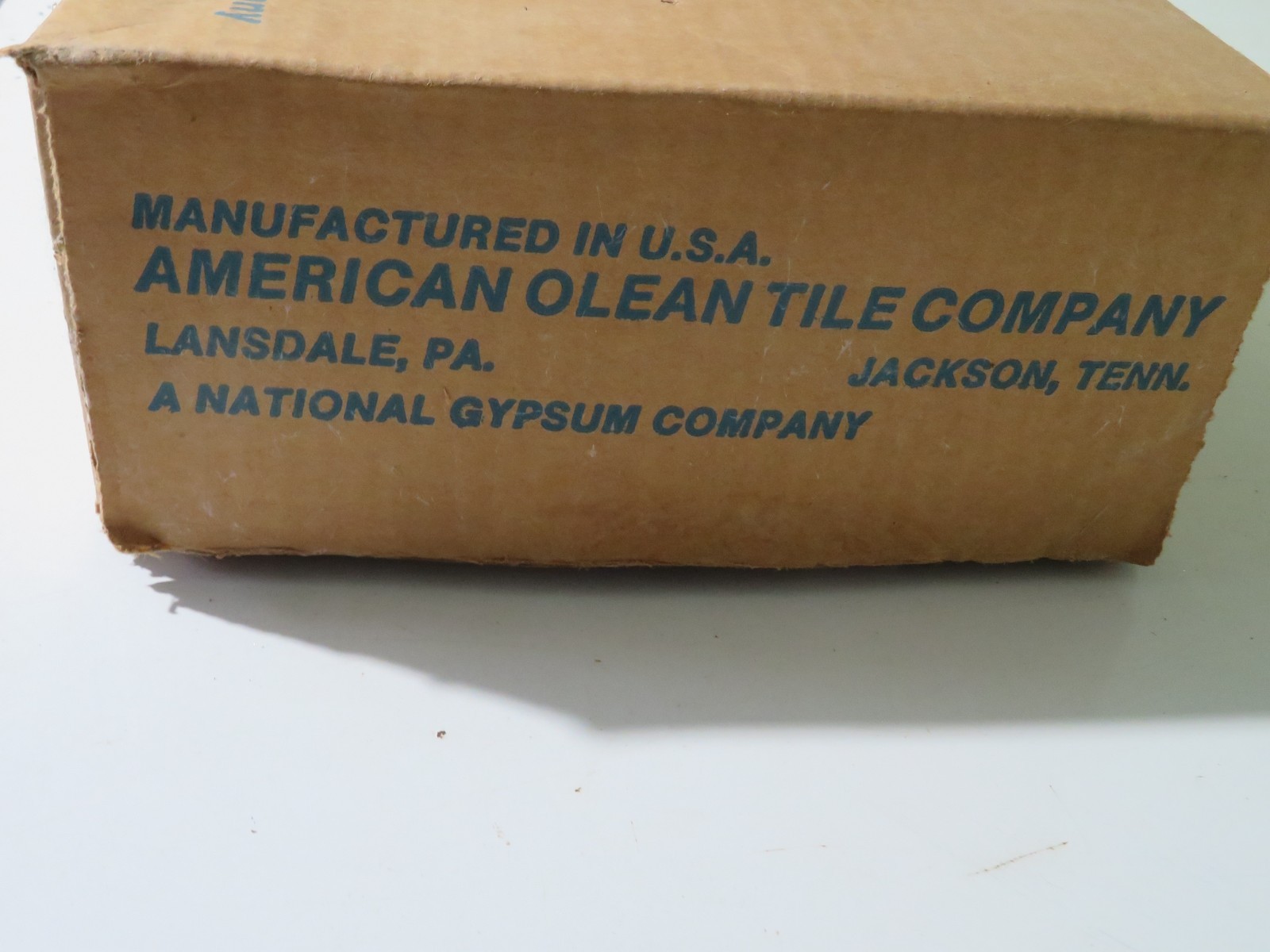 4 pcs American Olean Vintage New Crystalline Cobalt Square Ceramic Tile 4.25″