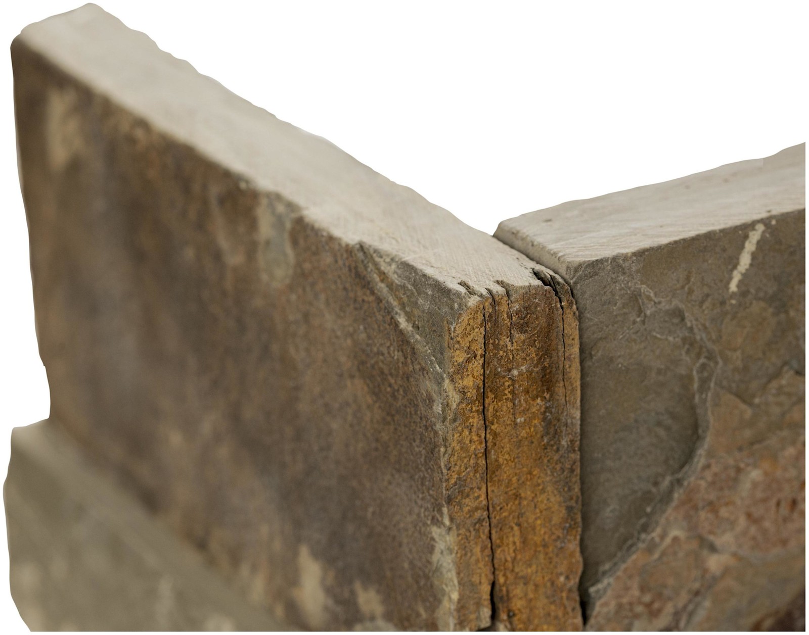 Ackland AKPLPS9X18FCR-CA 9 in. x 18 in. Splitface Slate Stacked – Sierra Gold