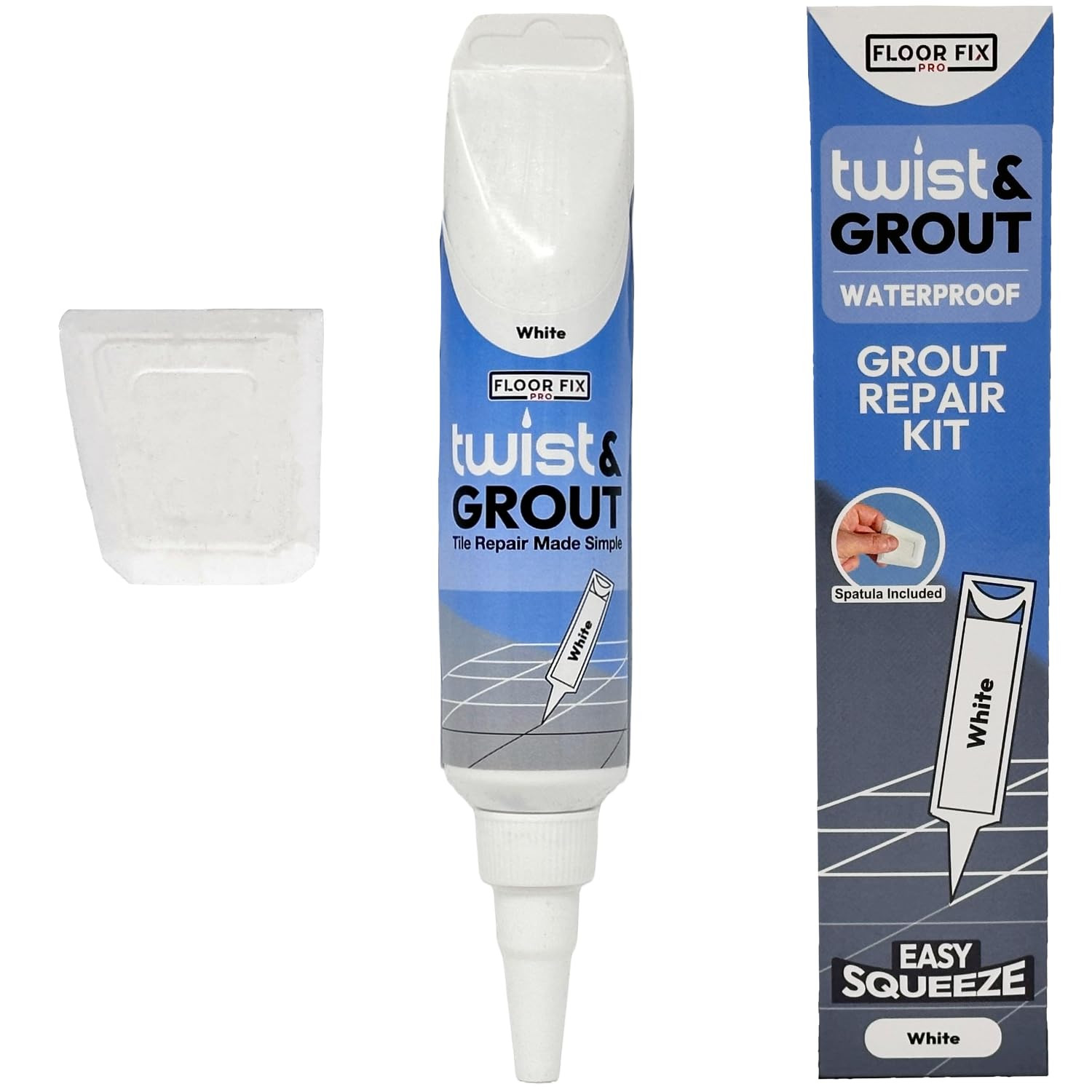 Floor-Fix Pro Repair Kit – Premixed Waterproof Grout Repair & Grout Paint Pe…