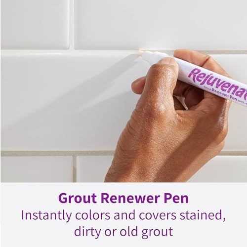 Grout Renewer Pen, White Grout Paint Pen, Instantly Restores Grout Co