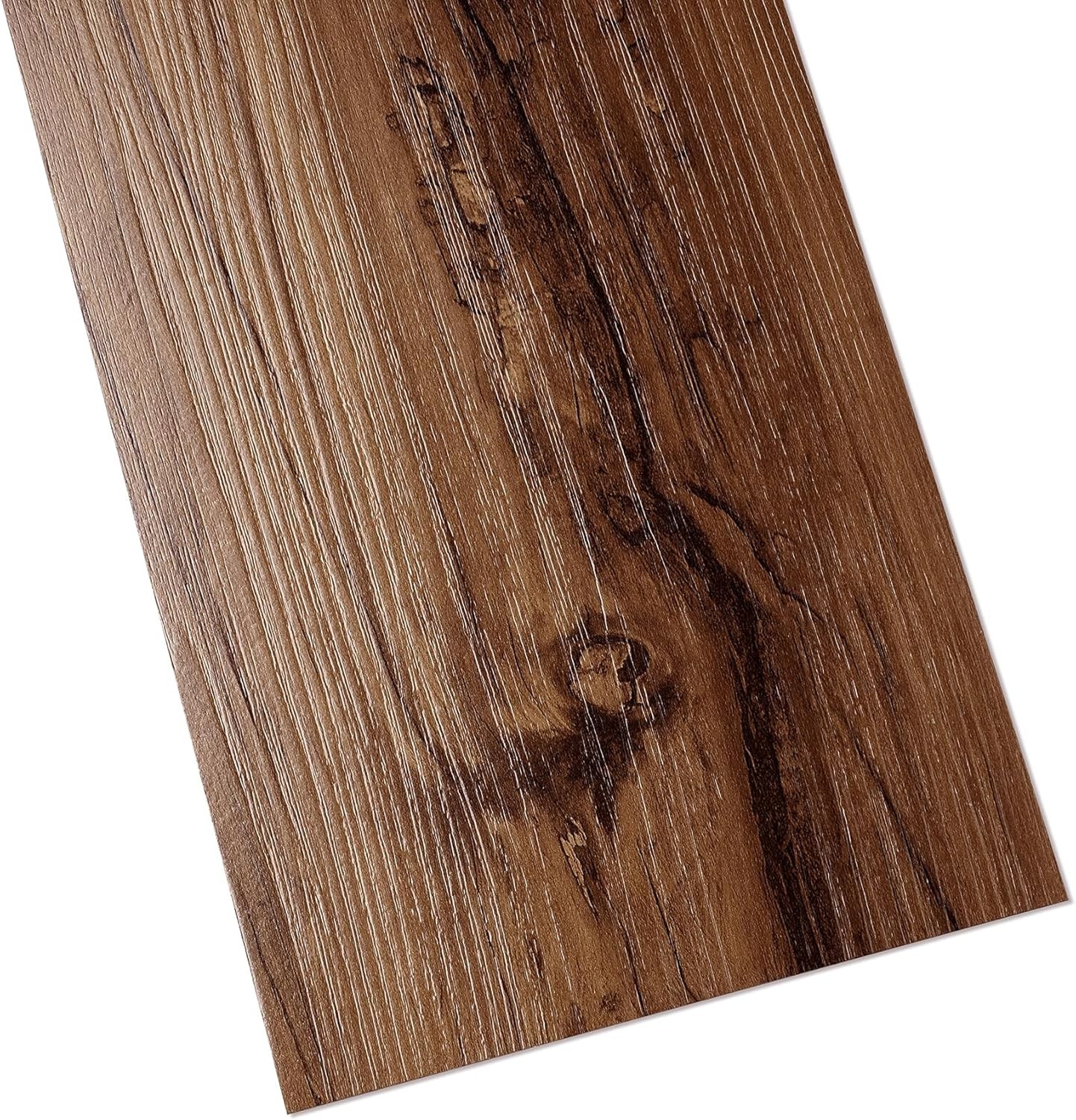 36-Pack Wood Vinyl Floor Tiles 6×36 Waterproof DIY Renter Friendly