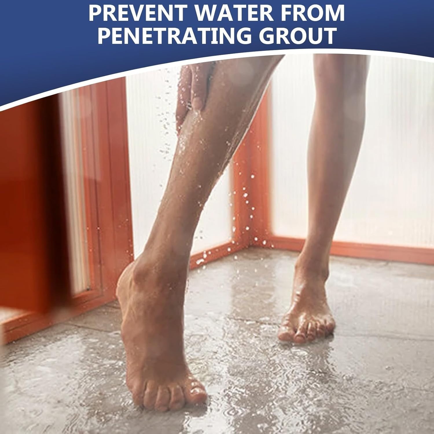 17.6 oz Non-Toxic Grout Sealer for Floors, Showers, Kitchens – Safe & Effective