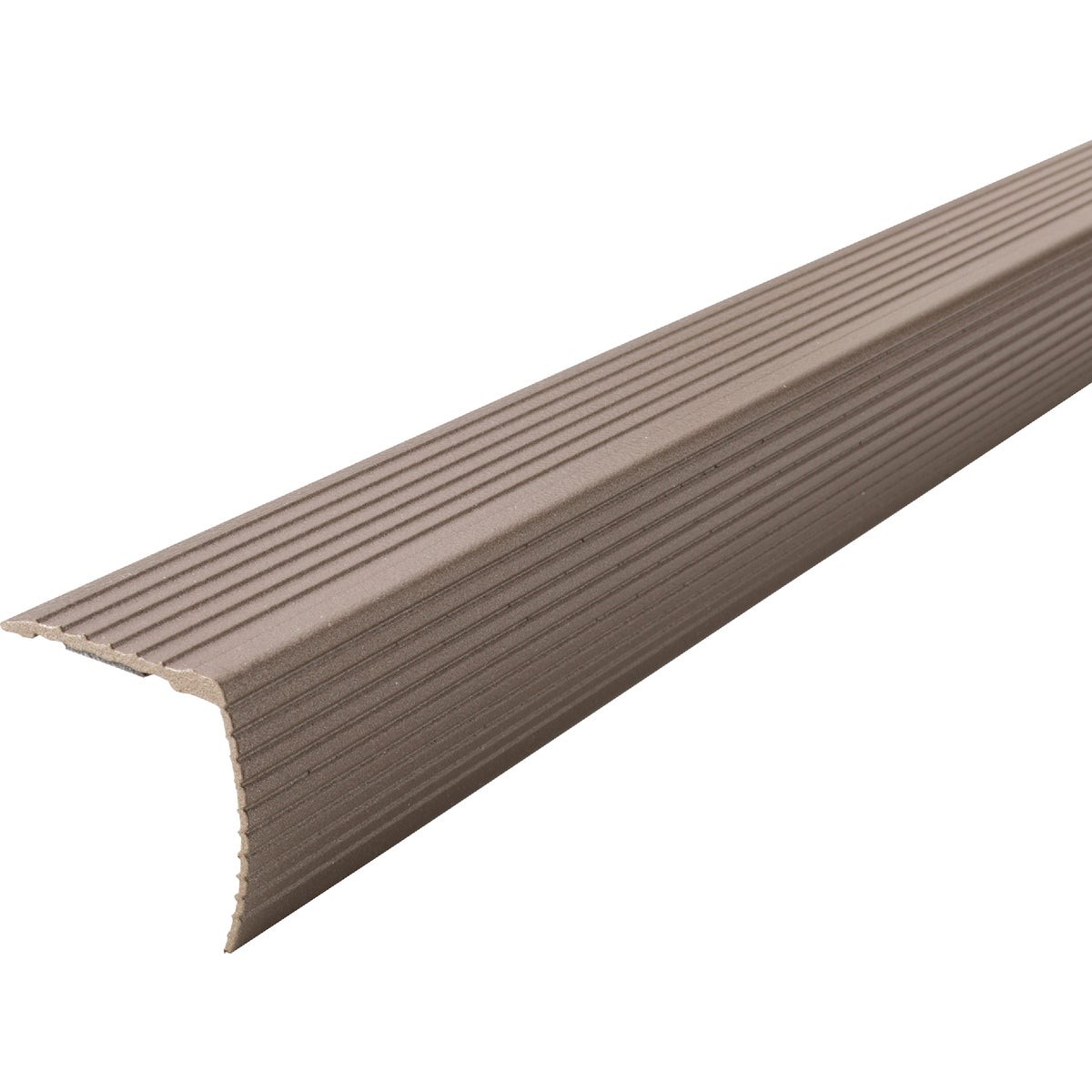 M-D Building Products 36 In. Spice Aluminum CINCH Fluted Stair Edging 43311 M-D