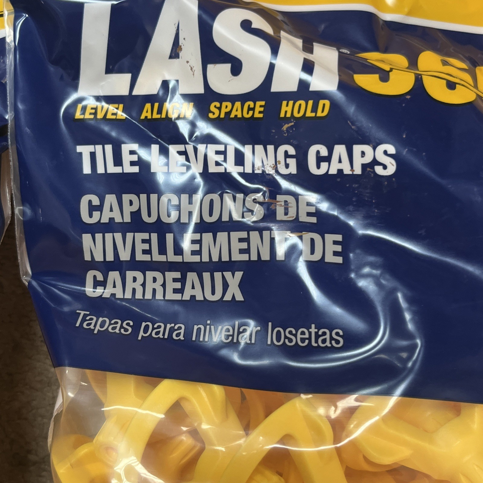 QEP LASH360 Tile Leveling Round Caps (4BAG of 100PK)