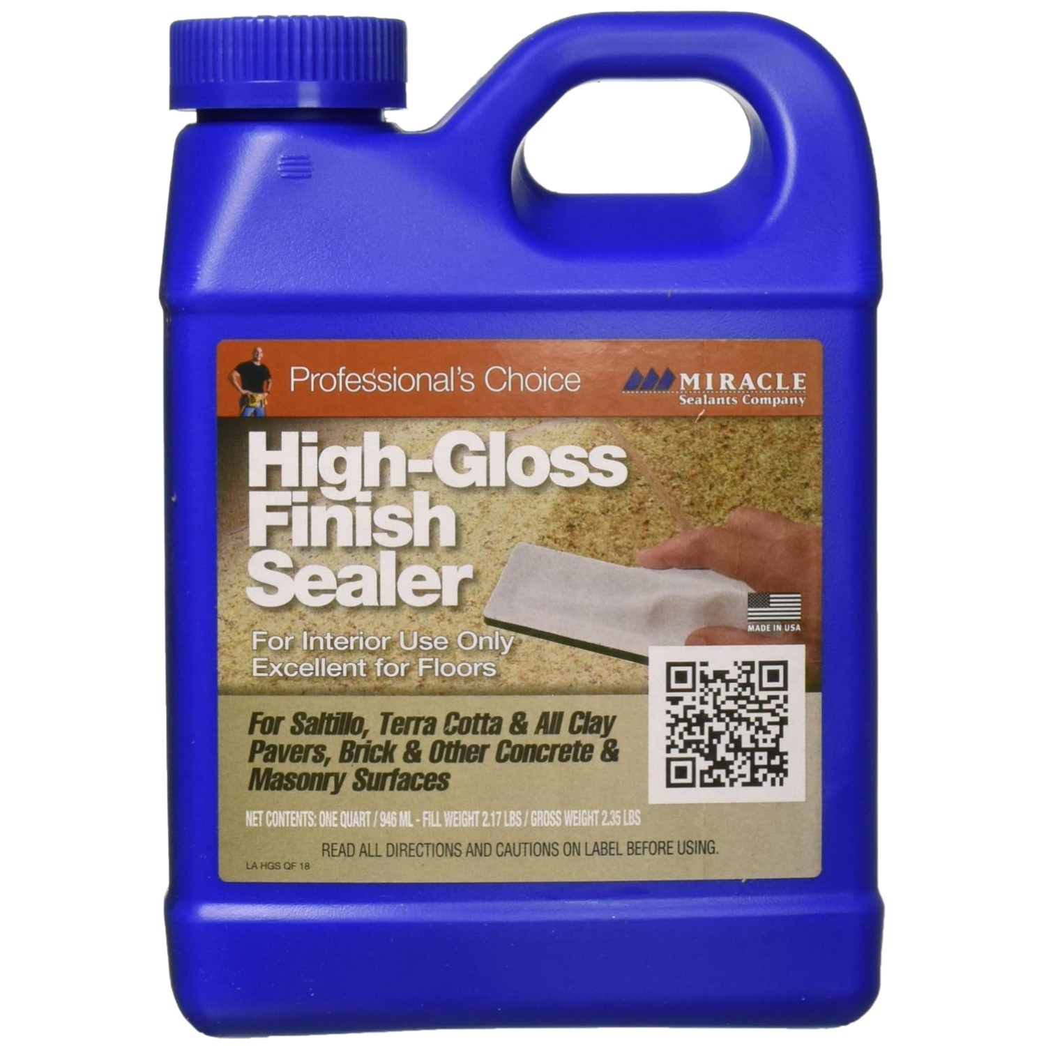 High-Gloss Finish Sealer Water-Based Quart