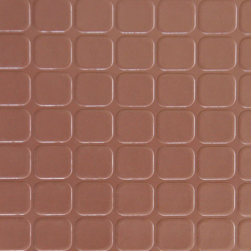Block-Grip Rubber Runner Mat – 2Mm X 4Ft X 6Ft Rubber Rolls – Brown