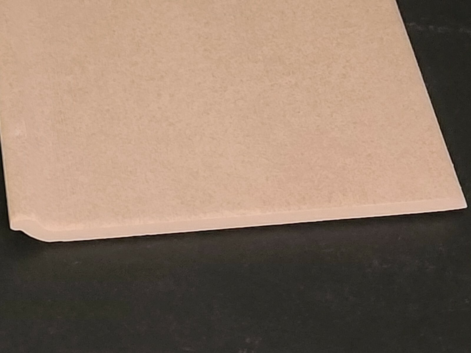 (LOT OF 1) NEW Brown/Beige 12″ X 6″ Floor Cove Base Tile