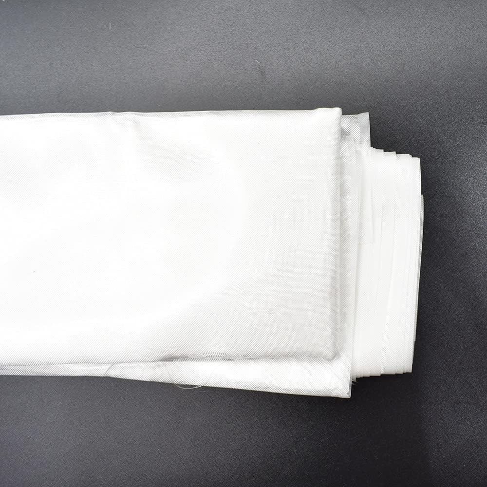 MTYIQS Fiberglass Cloth Plain Weave Glass Fiber 0.85oz 0.03mm White