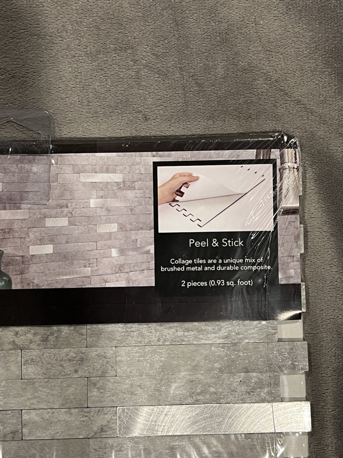 Aspect Metal And Composite Peel And Stick Backsplash Tiles AC0-04