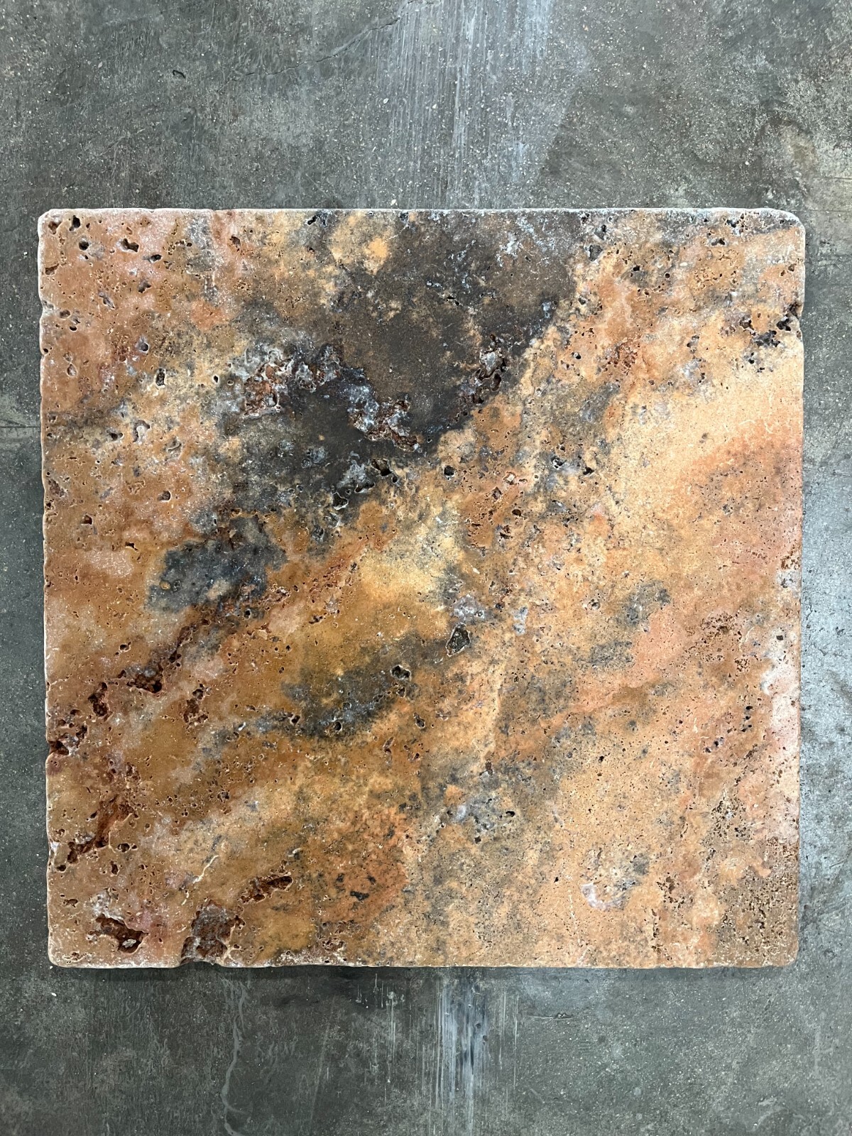 12″ x 12″ Escabaros Tumbled Travertine Tile Remodel Natural Stone Box of 5 T-05B