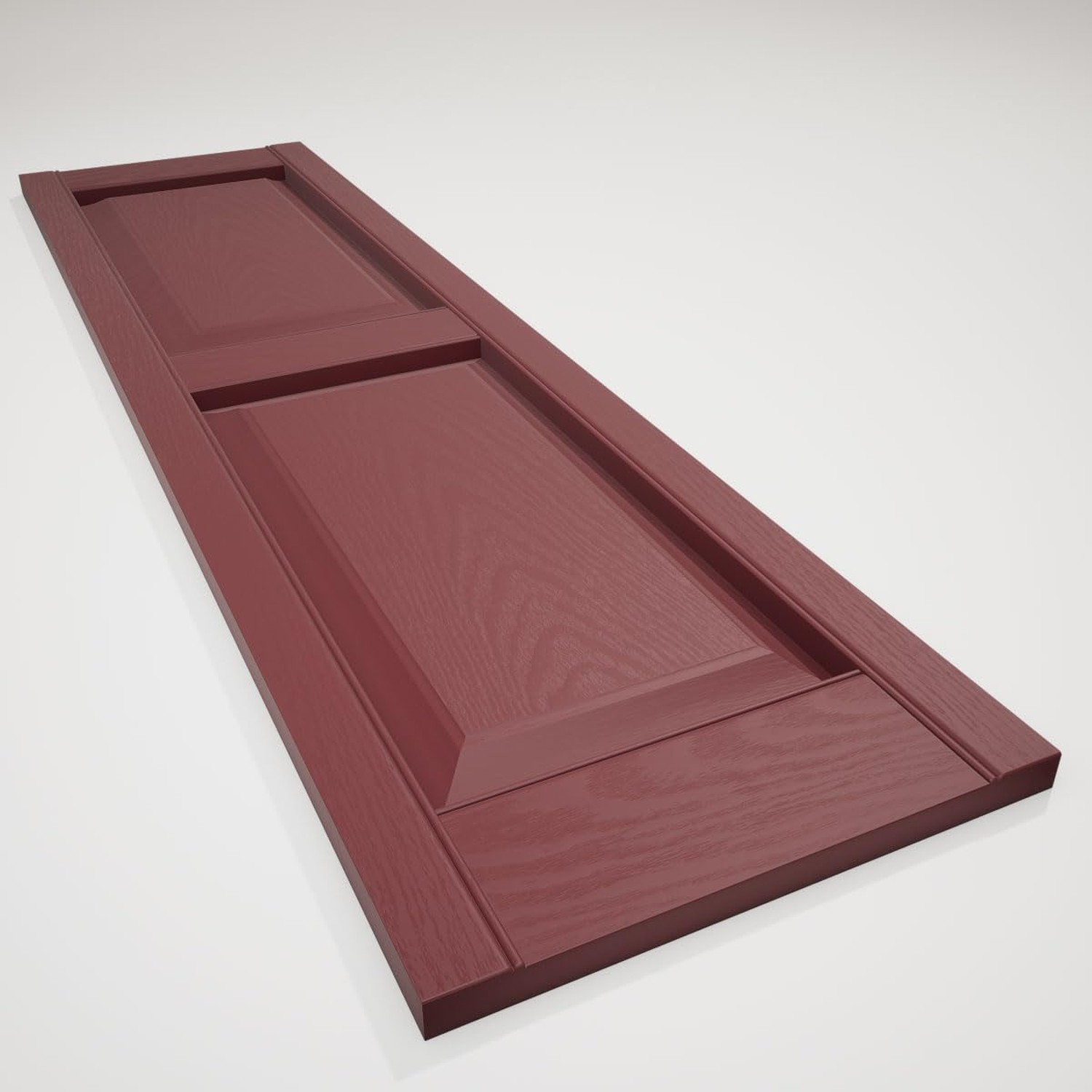 Builders Edge 14.75 in. W x 55 in. H Builders Edge, Standard Two Equal Panels…
