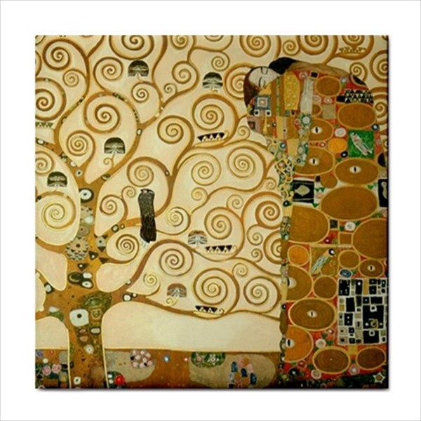 Famous Art Ceramic Tile Set Of 16 Backsplash 4.25″ Tiles Home Decor