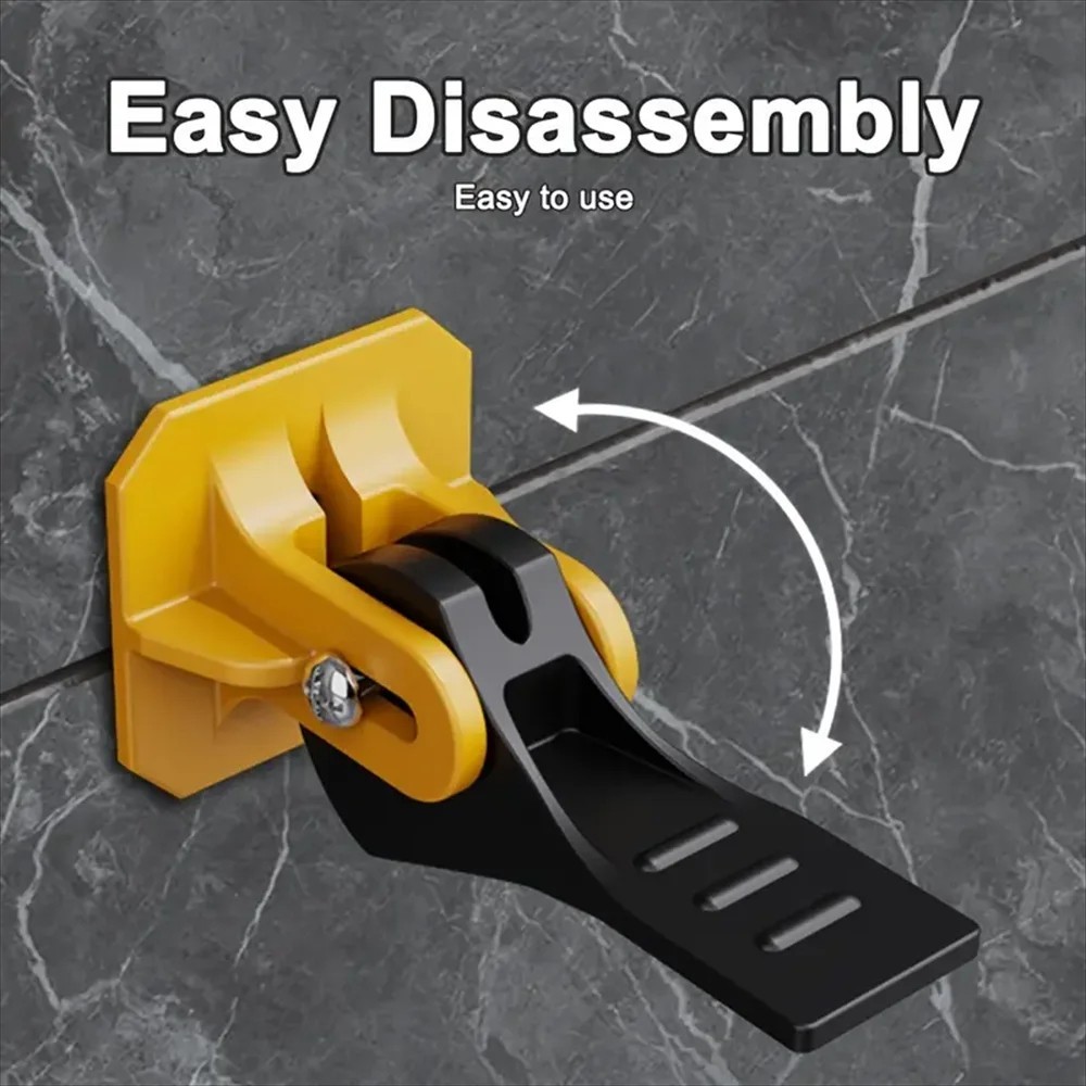 50PCS Tile Leveling System Kit Reusable Tile Spacer Wall Floor Clips Tool