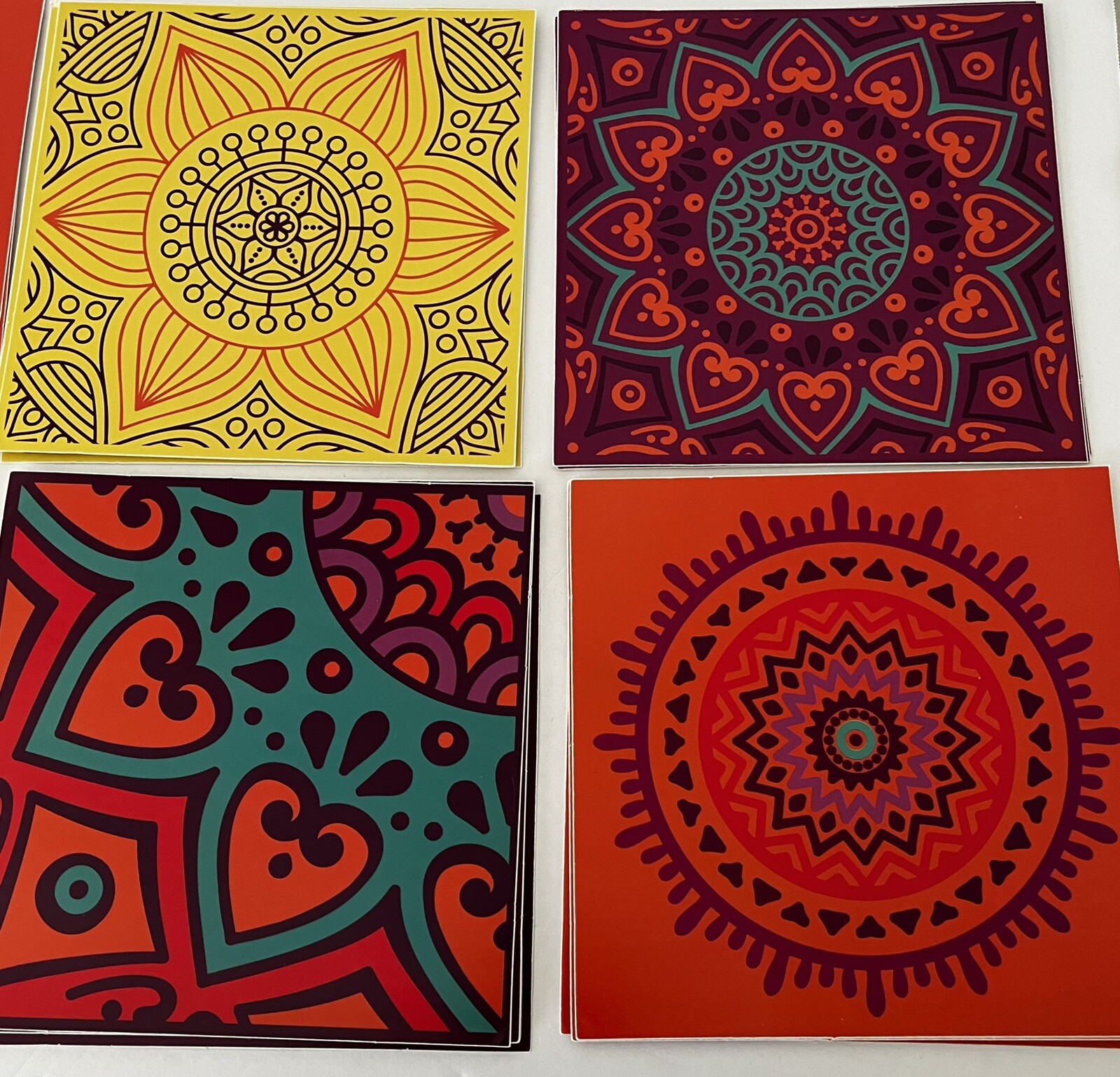 Walplus Mara Colorful Mix Mediterranean Wall Tile 6”Stickers – 75 Pieces Asst.