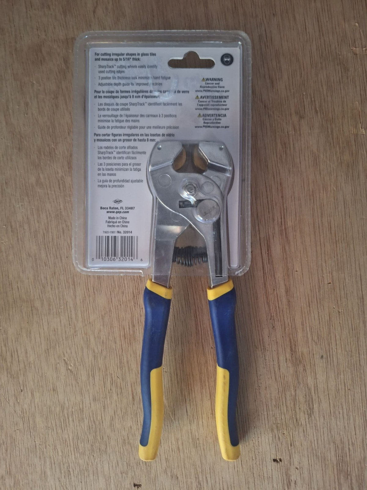 Xtreme 8.25 in. Glass Tile Nipper with Pro Control Settings for Glass and Mosaic