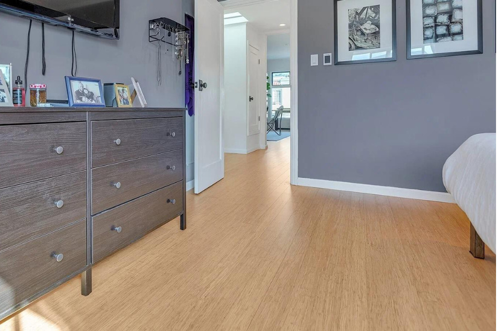 8″ Sample Piece – Ambient® Natural Click 6ft Lengths Bamboo Flooring (Sample)